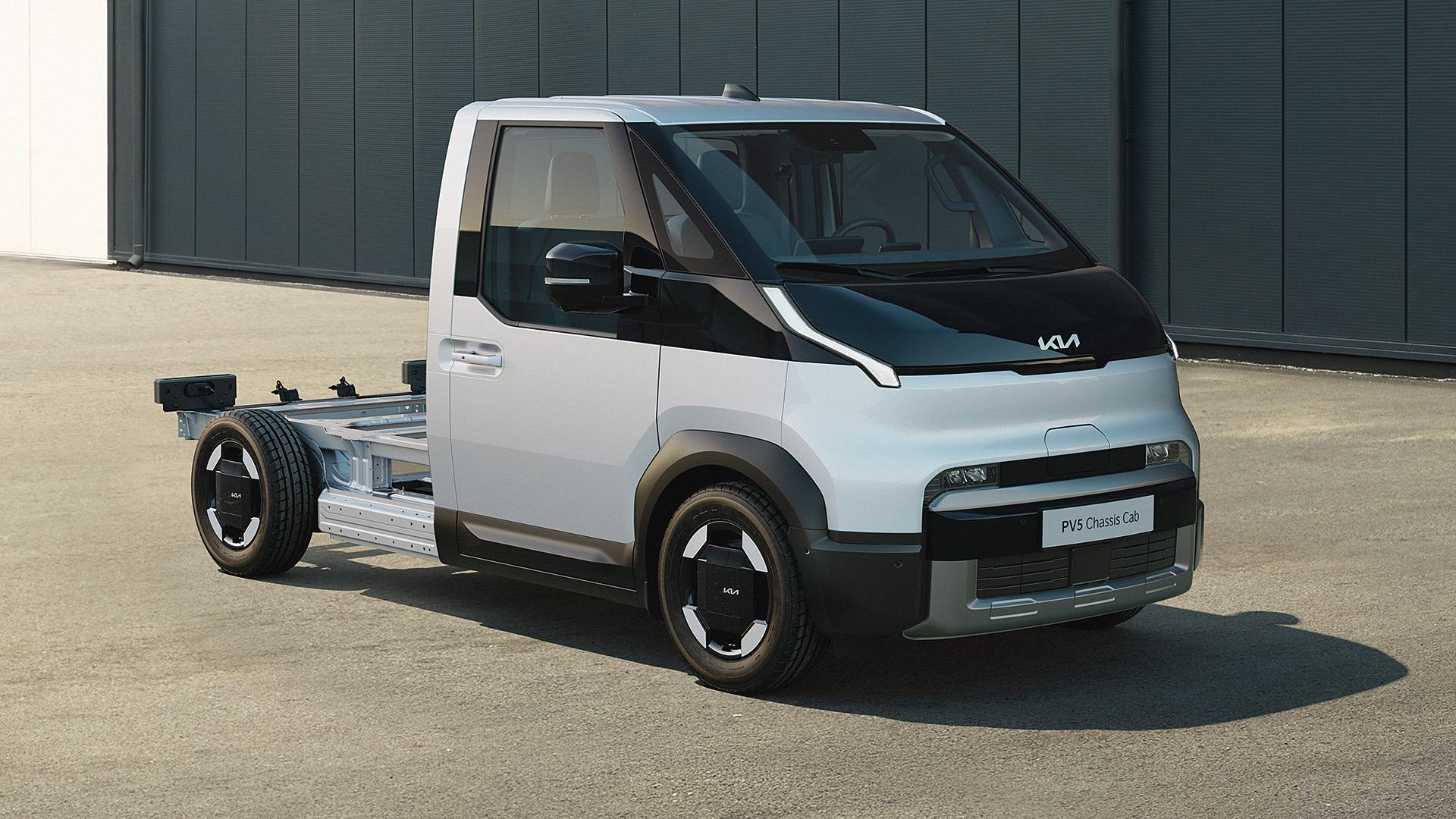 De Kia PV5 Chassis Cab